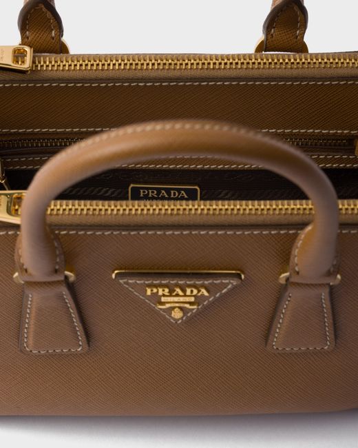 Borsa Galleria Mini di Prada in White