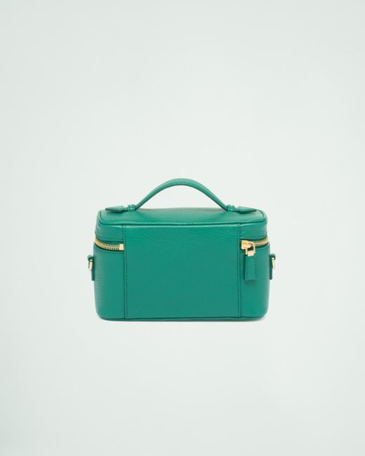 Prada Green Mini Bag Aus Leder