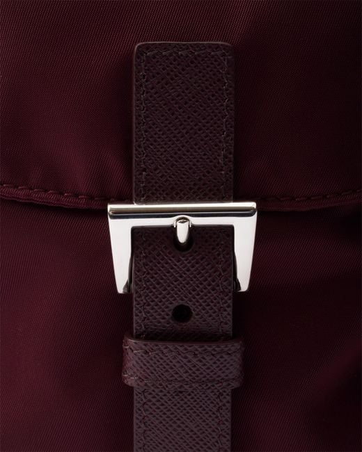 Zaino Medium di Prada in Red