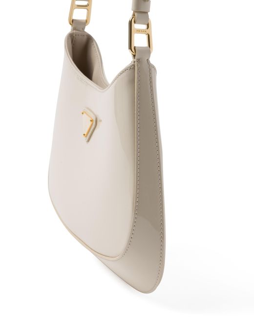Borsa Cleo di Prada in White