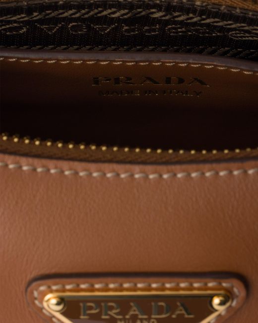 Prada Multicolor Arqué Mini Leather Shoulder Bag