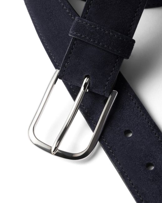 Prada Metallic Metal Belt Buckle for men
