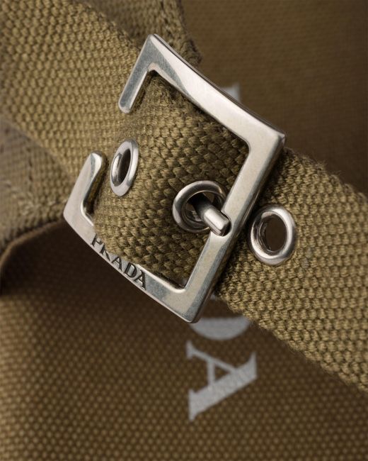 Prada Multicolor Canvas Sandals