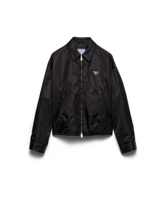 Prada Black Re-Nylon Blouson Jacket