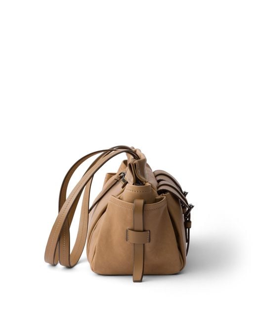 Prada Multicolor Route Medium Leather Tote Bag