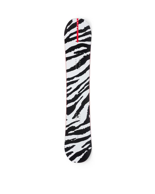 Prada White Linea Rossa Snowboard