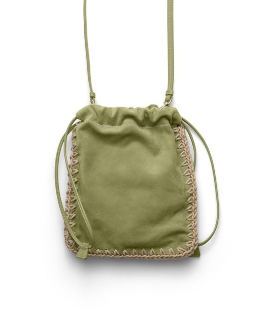 Prada Green Suede Smartphone Case