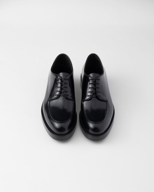 Scarpe Stringate di Prada in White da Uomo