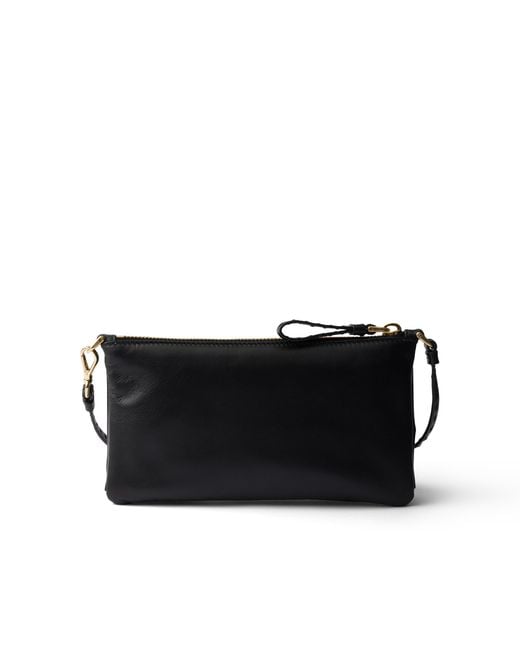 Pouch Con Zip di Prada in Black