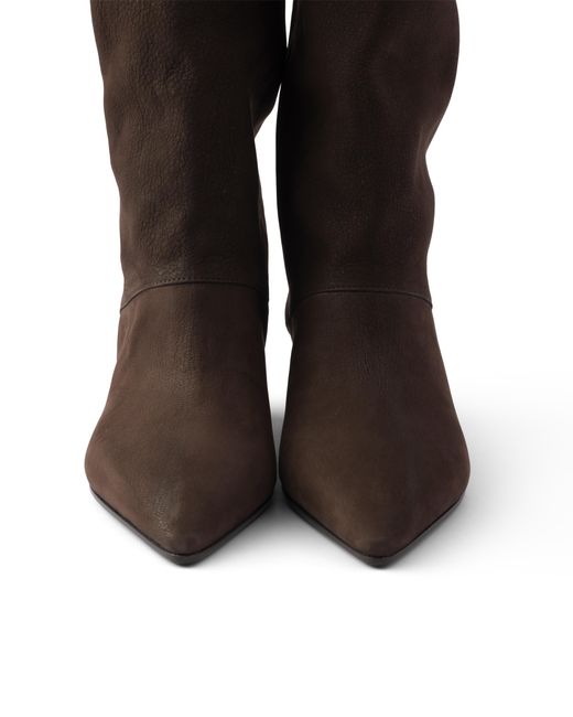 Prada Black Leather Boots
