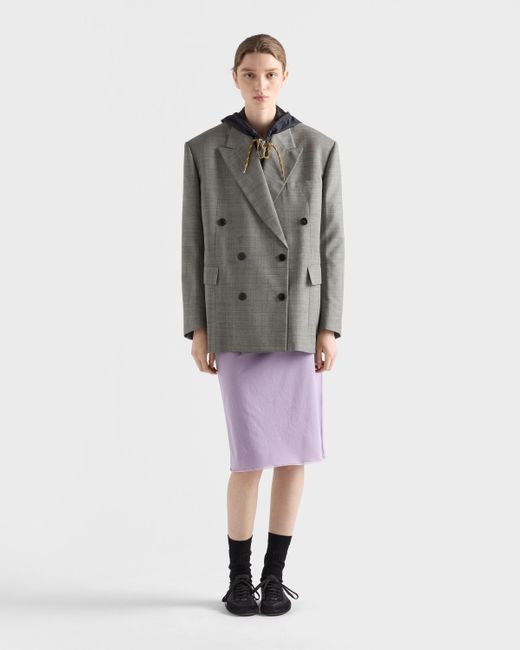 Prada Purple Jersey Slip