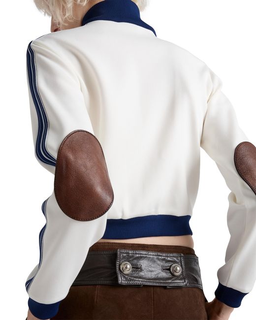 Prada Blue Fleece Jacket