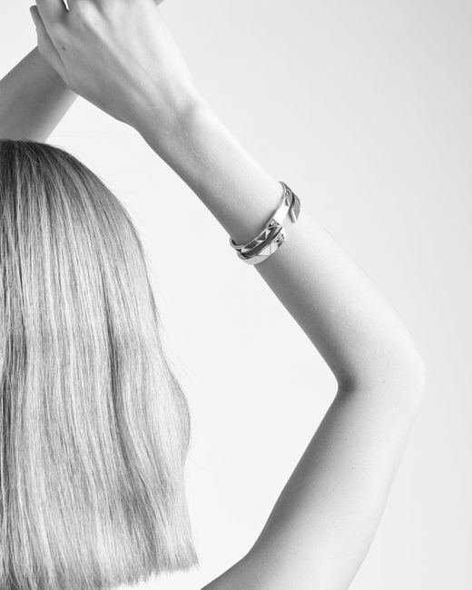 Prada White Eternal Gold Armreif Aus Roségold