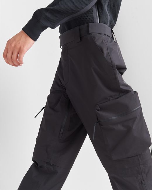 Pantalon De Snowboard En Extreme-tex Prada pour homme en coloris Black