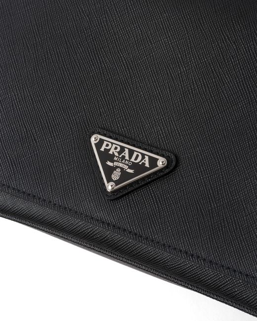 Prada Multicolor Saffiano Leather Shoulder Bag for men