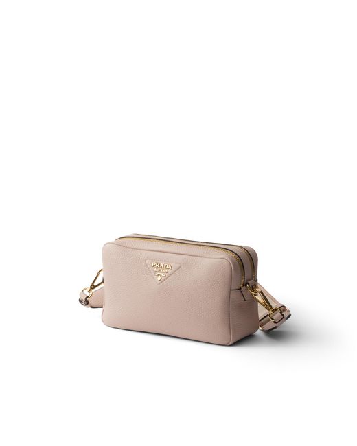 Borsa A Tracolla Small di Prada in Gray