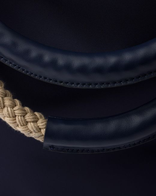 Bolso Saco Mariner De Re-Nylon Pequeño, Mujer Prada de color Blue