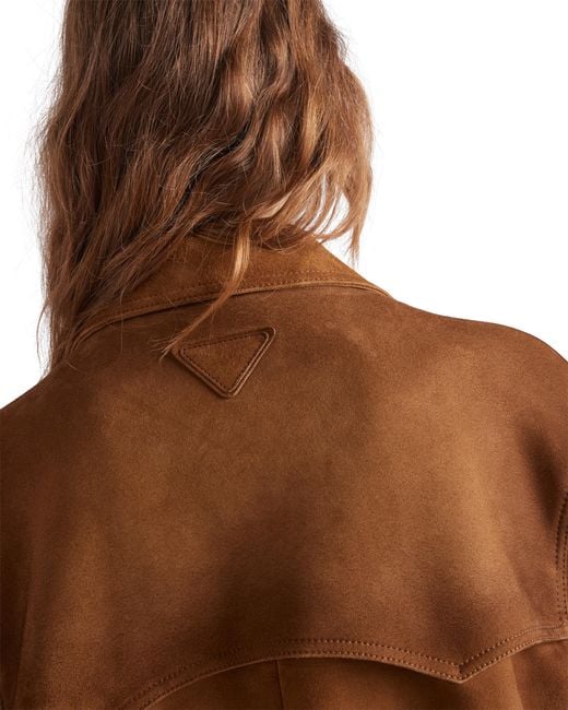 Giacca di Prada in Brown