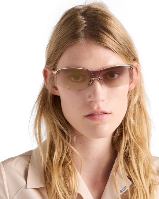 Prada Pink Eyewear Collection Sunglasses, Gradient Cherry