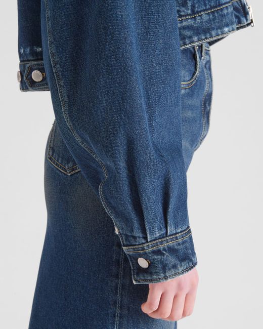 prada mens denim jacket
