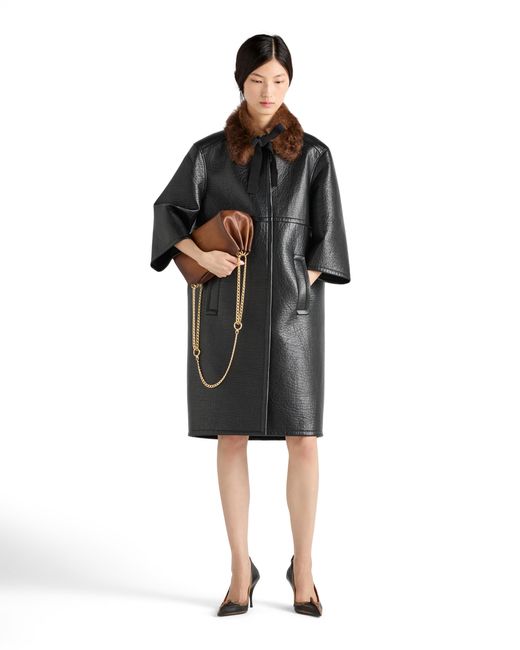 Cappotto di Prada in Black
