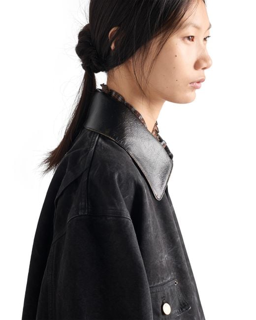 Prada Black Canvas Work Jacket