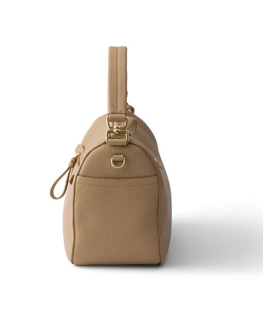 Borsa Small di Prada in White