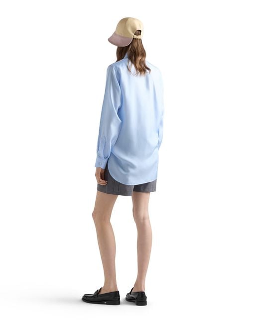 Camicia di Prada in Blue