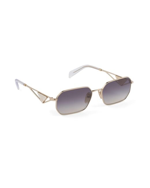 Prada Multicolor Sunglasses With Triangle Logo