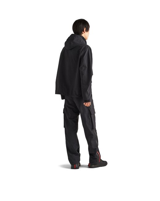 Prada Blue Light Technical Fabric Pants for men