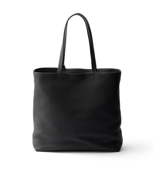 Prada Black Leather Tote for men
