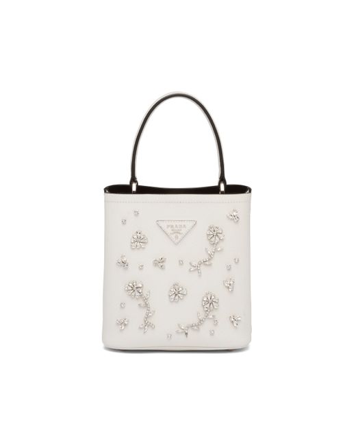 prada white small bag
