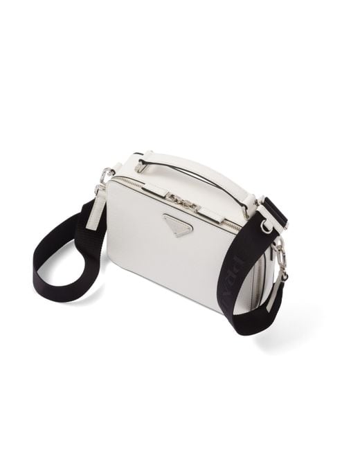 Bolso de hombro Brique Prada de hombre de color White