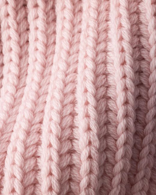 Prada Pink Wool Scarf