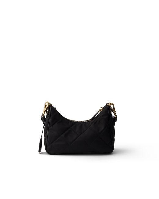 Prada Black Re-Edition Quilted Re-Nylon Mini-Bag