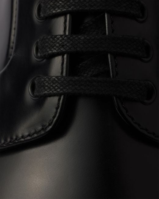 Scarpe Stringate di Prada in Black da Uomo