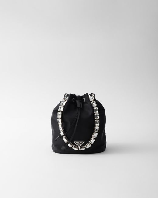 Prada White Re-Nylon Mini-Bag