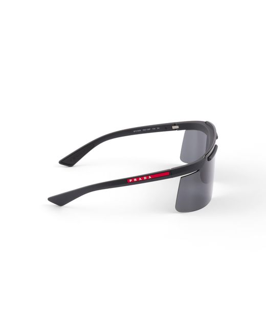 Prada Blue Linea Rossa Active Sunglasses for men