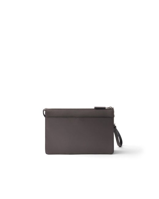 Pouch di Prada in White da Uomo