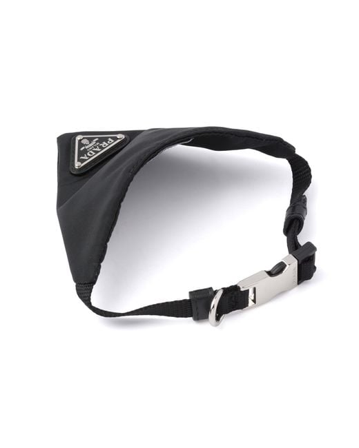 Prada Black Re-Nylon Pet Collar