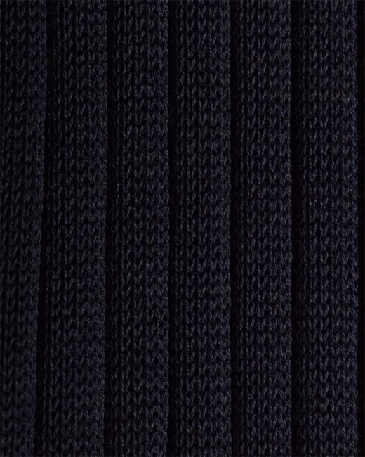 Prada Black Calf-Length Socks for men