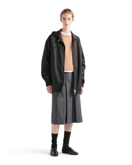 Prada Black Re-Nylon Blouson Jacket