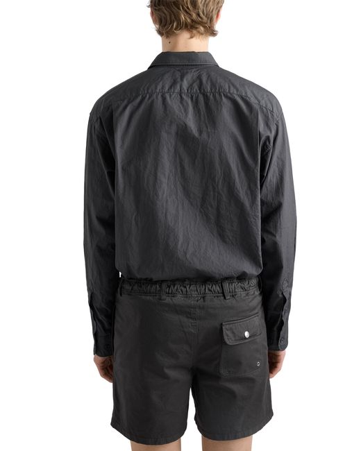 Prada Gray Cotton Shirt for men
