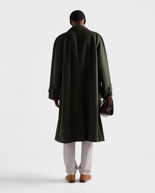 Jogging En Molleton De Coton Prada pour homme en coloris Gray