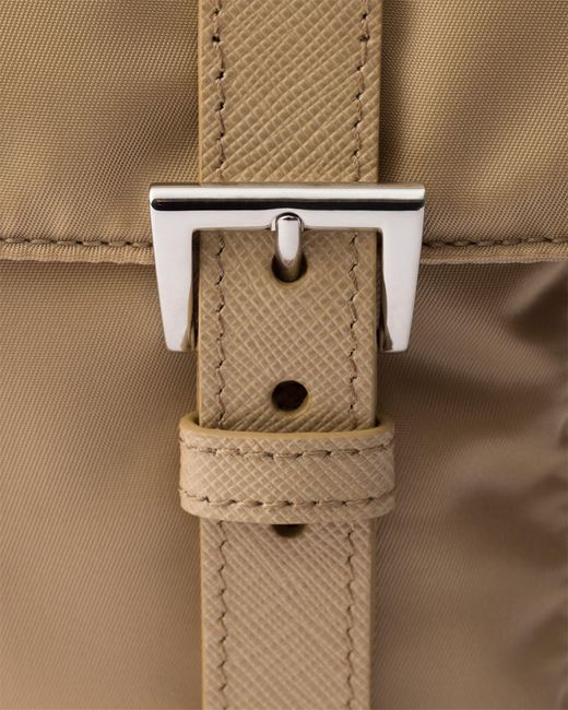 Prada Natural Re-Nylon Shoulder Bag