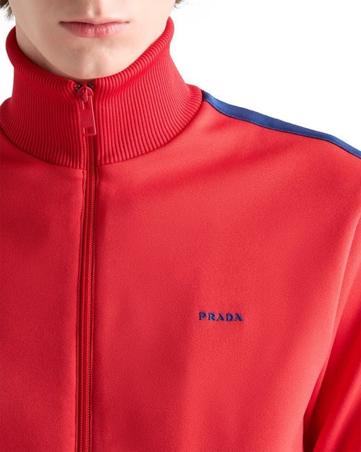 Blouson di Prada in Red da Uomo