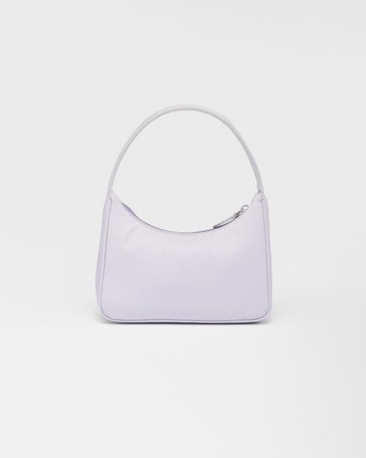 Prada White Re-nylon Re-edition 2000 Mini-bag