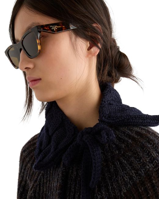 Prada Multicolor Sunglasses With Logo