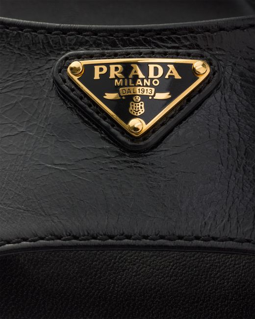 Prada White Leather Sandals