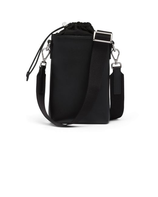 Coque Pour Smartphone En Cuir Prada pour homme en coloris Black